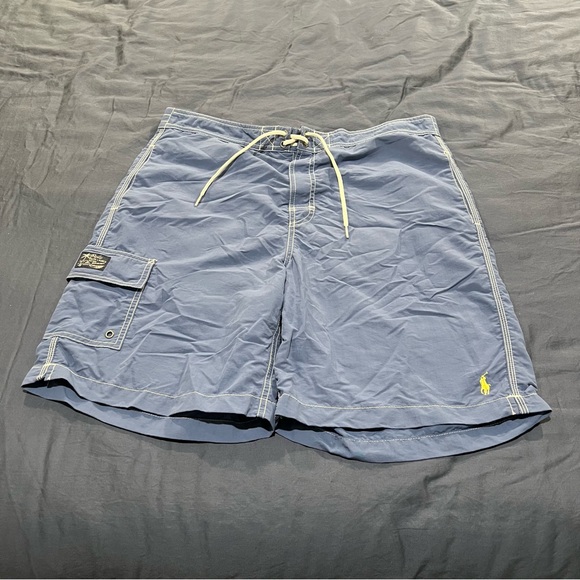 Polo Ralph Lauren Light Blue Swim Shorts - Picture 9 of 9